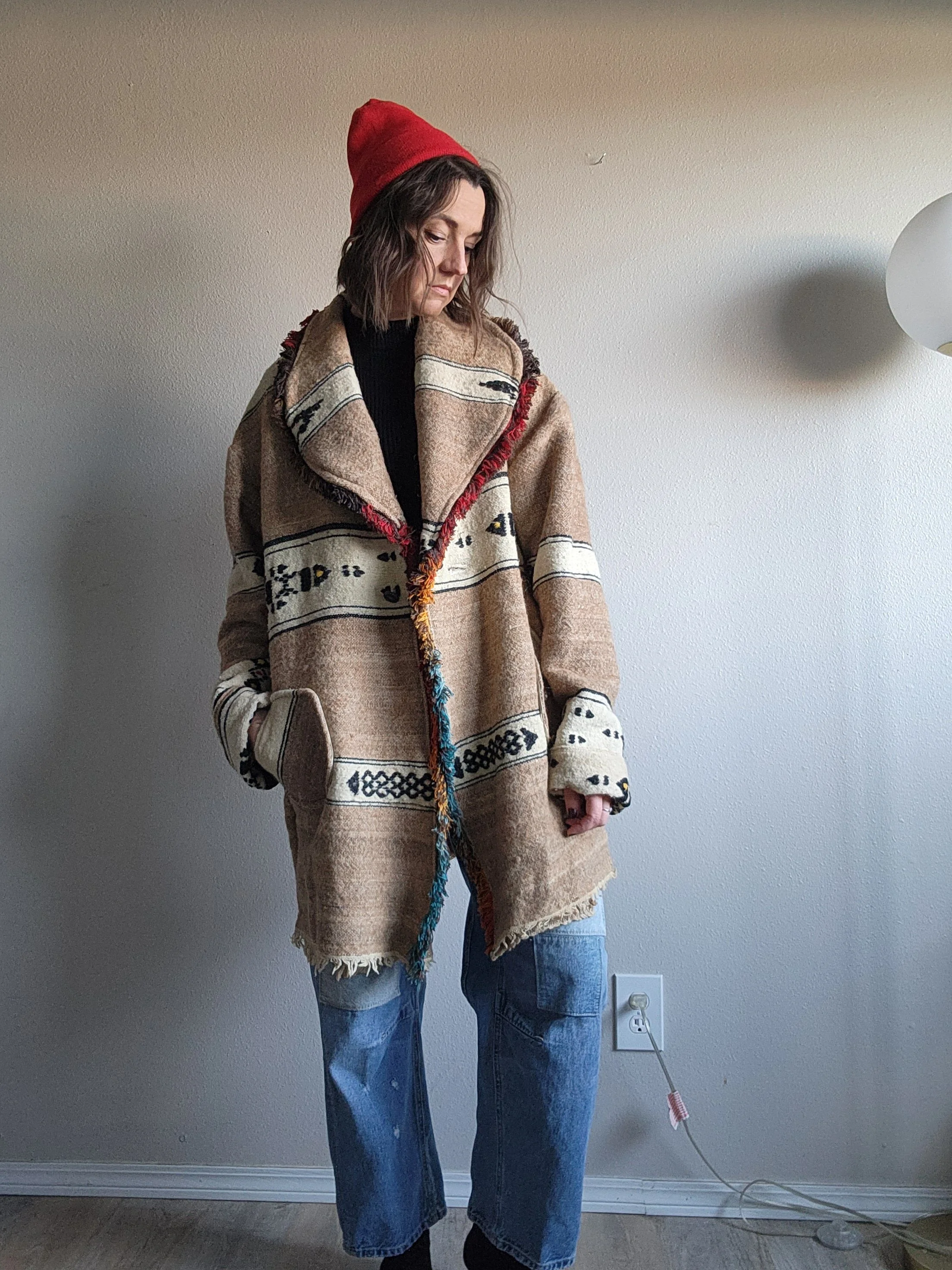 Handmade Blanket Coat