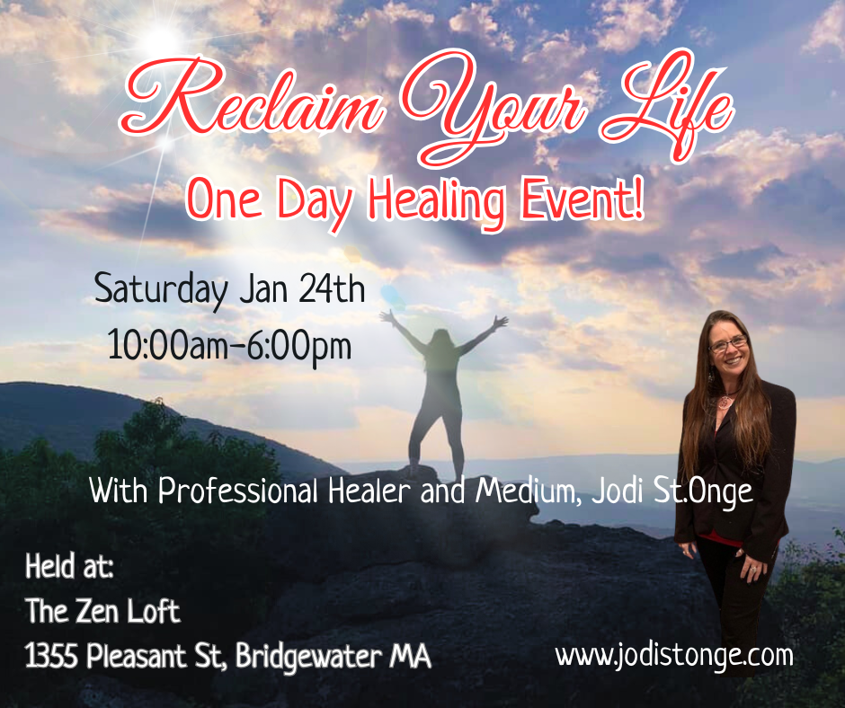 Reclaim Your Life - One Day Healing Event 