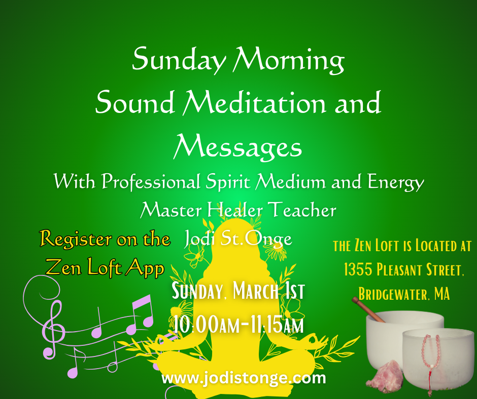 Sunday Morning Sound Healing Meditation with Messages 