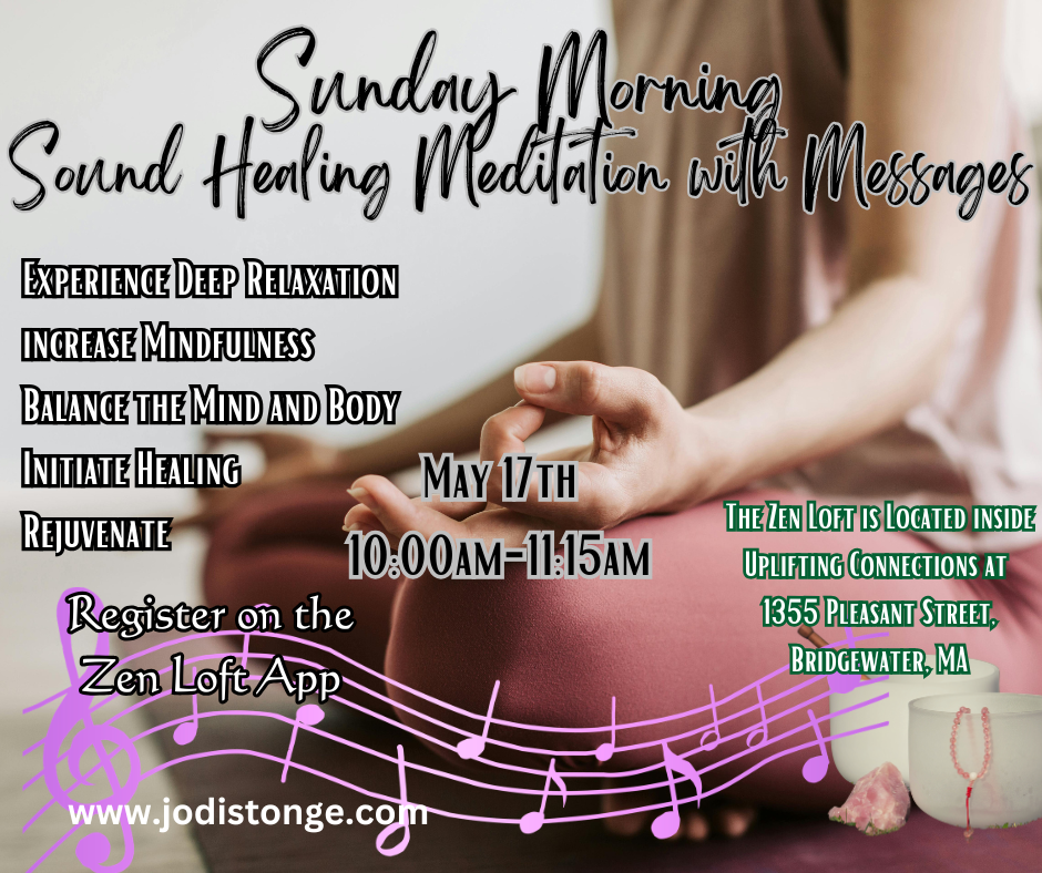 Sunday Morning Sound Healing Meditation with Messages