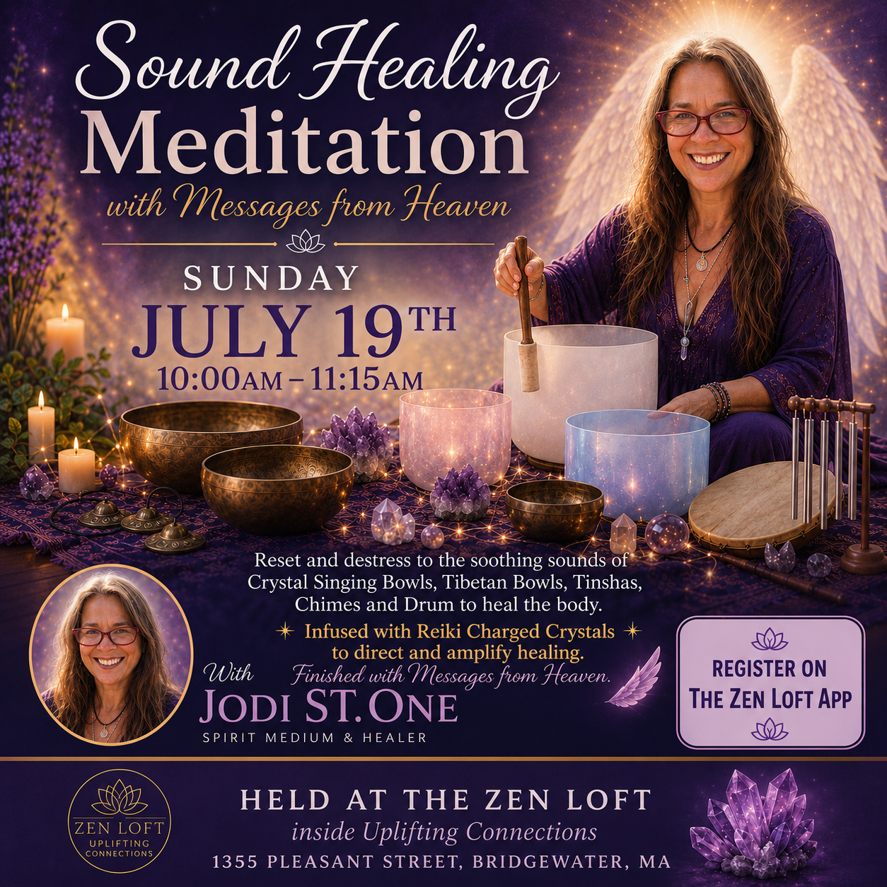 Sunday Morning Sound Healing Meditation with Messages 