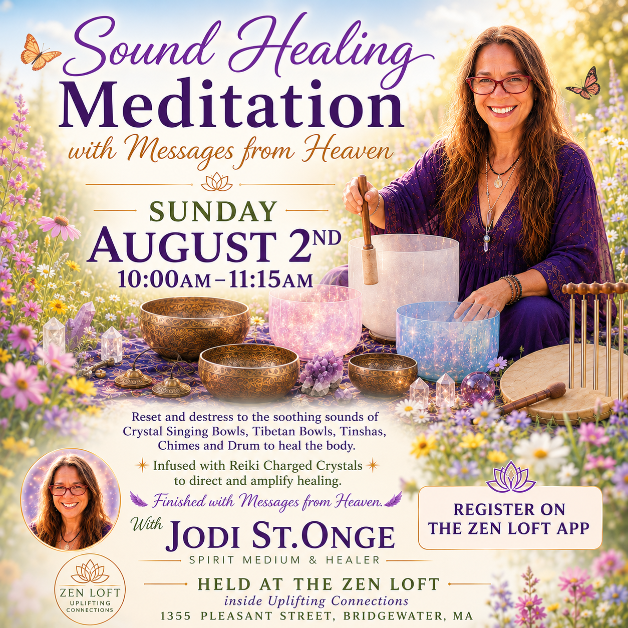 Sunday Morning Sound Healing Meditation with Messages 