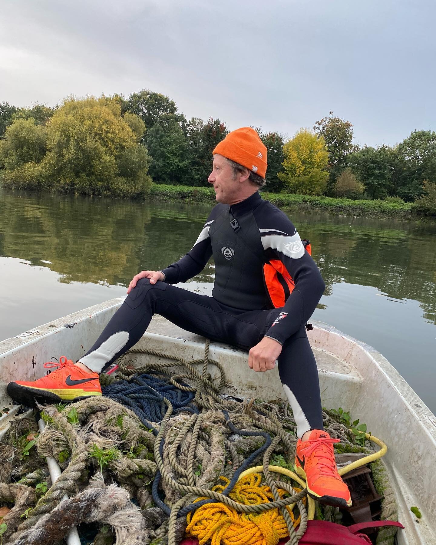 It&rsquo;s always a shock to the system having done a late night river swim, then straight into an early morning one, but this is a goodun! Introducing Charlie, who most people will recognise from BBC breakfast. Charlie is a local resident, and a reg