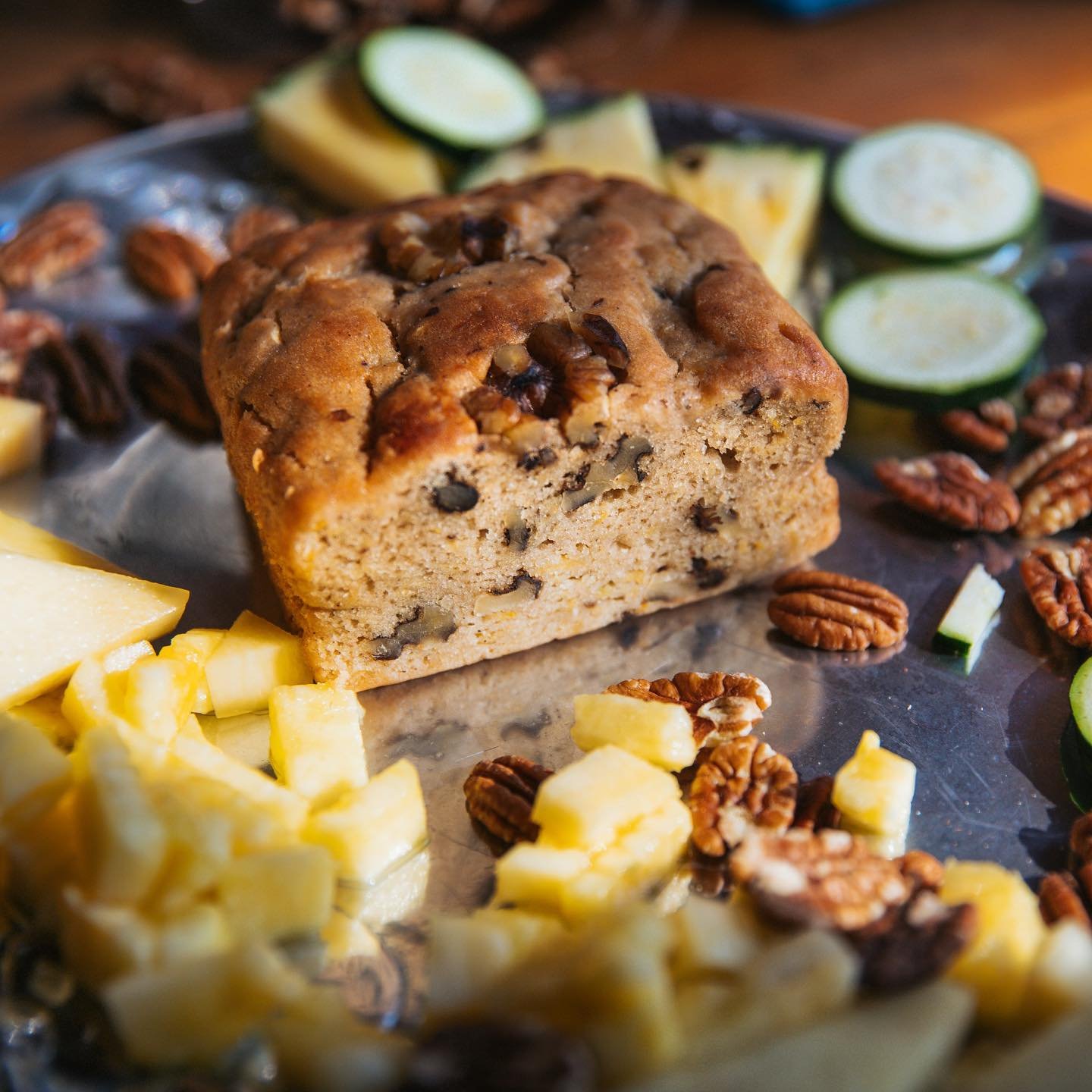 The Pineapple &amp; Walnut Zucchini Bread - Gluten Free  - Two and a Half Irishmen