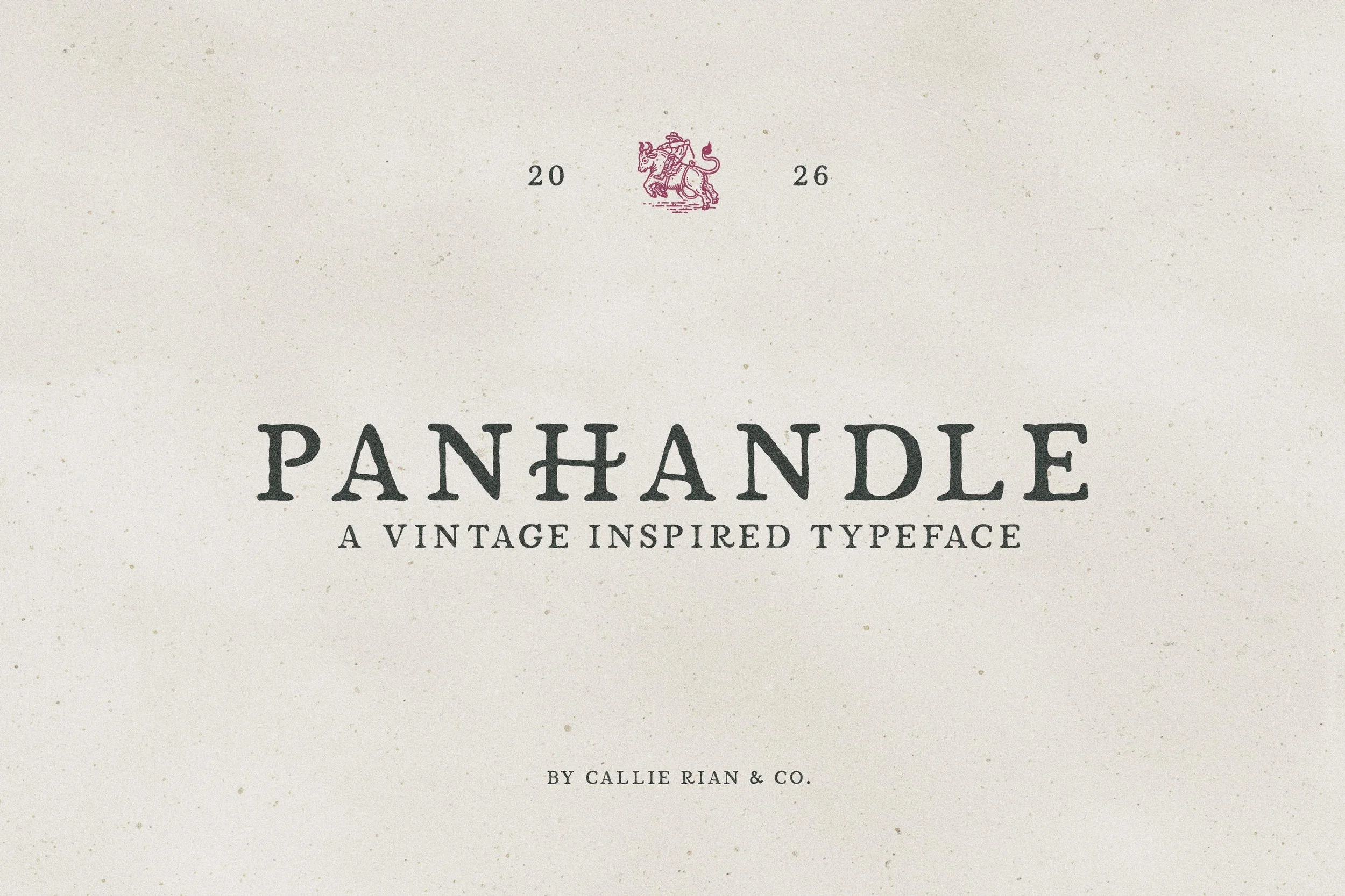 Panhandle Vintage Typeface