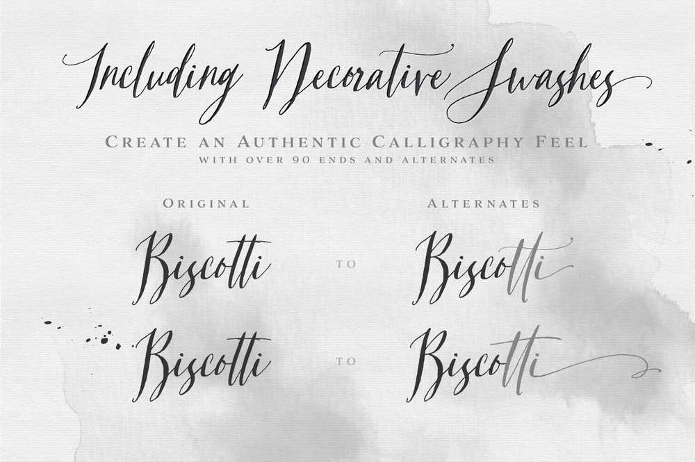 Authentic Script - Modern Calligraphy Font