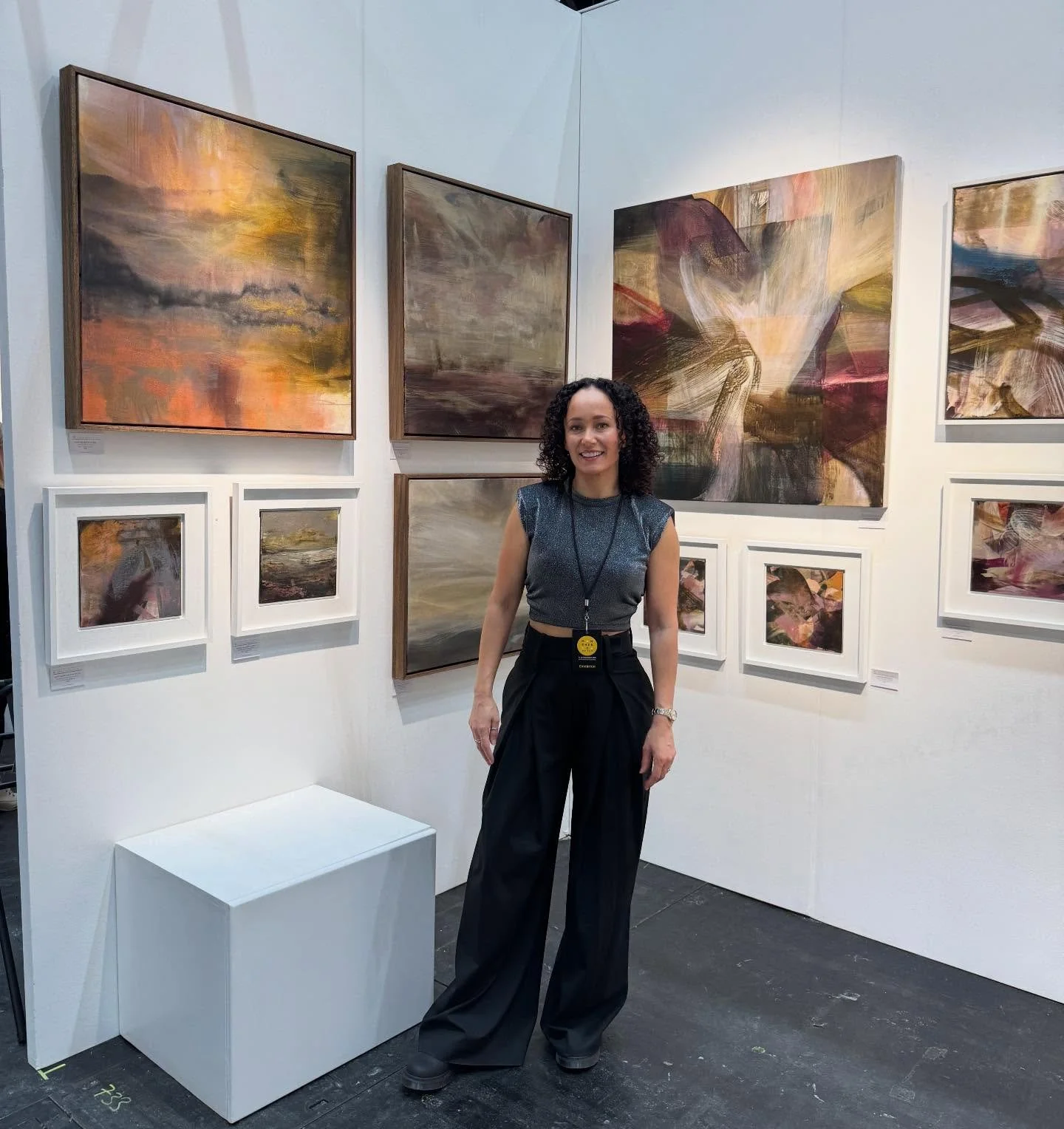 What a weekend! So grateful for all of the love and support this weekend. @mcrartfair it&rsquo;s always a pleasure to exhibit with you.