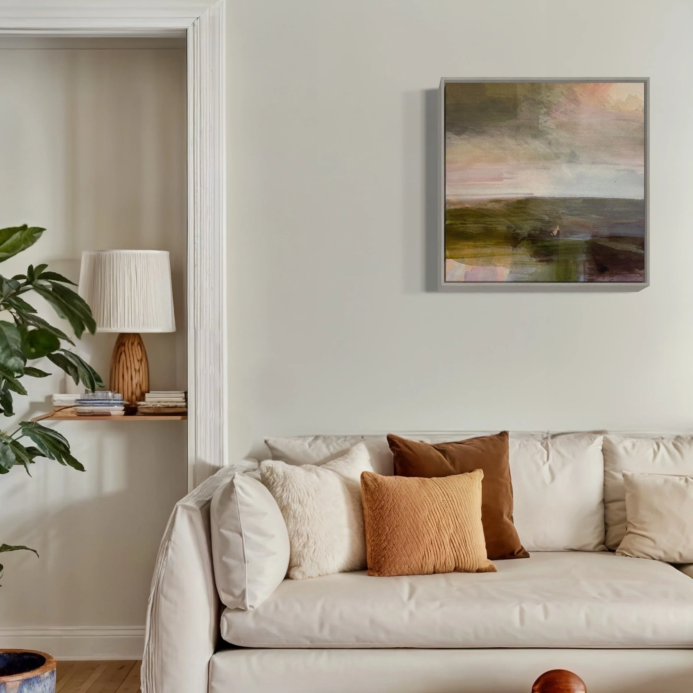 Abstract artwork for living rooms