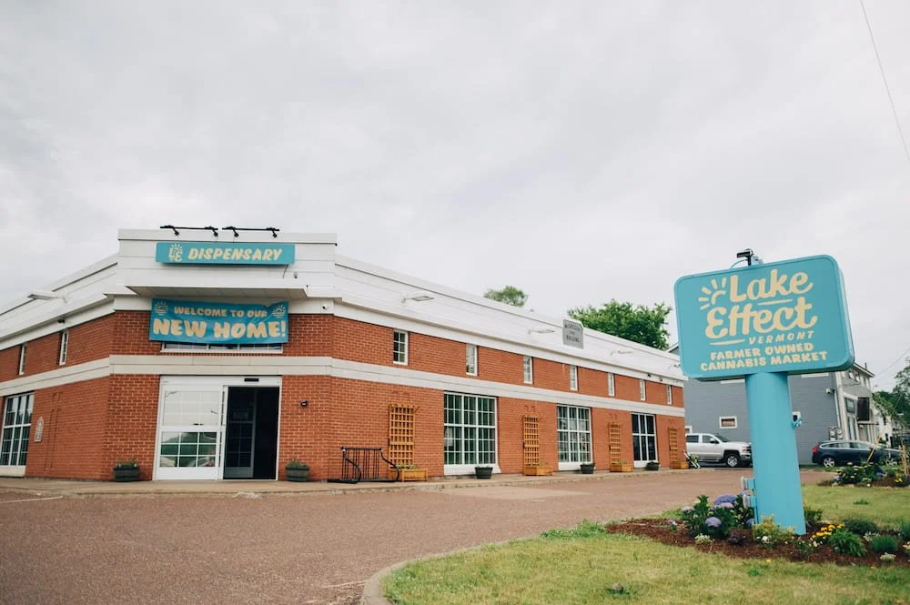 Photo of the exterior of Lake Effect Vermont Cannabis Market at 334 US Route 2, South Hero, VT 05486.