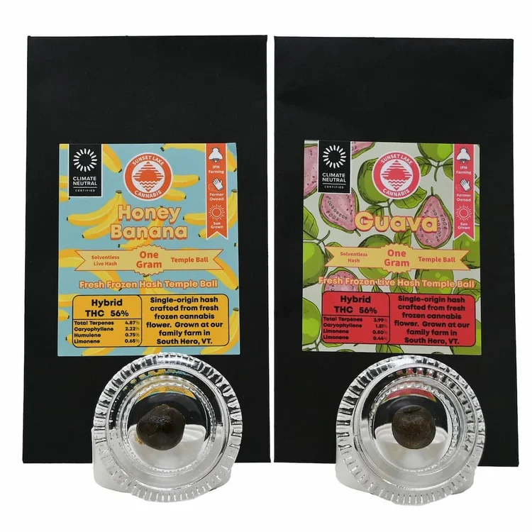 Hash Temple Balls — Sunset Lake Cannabis