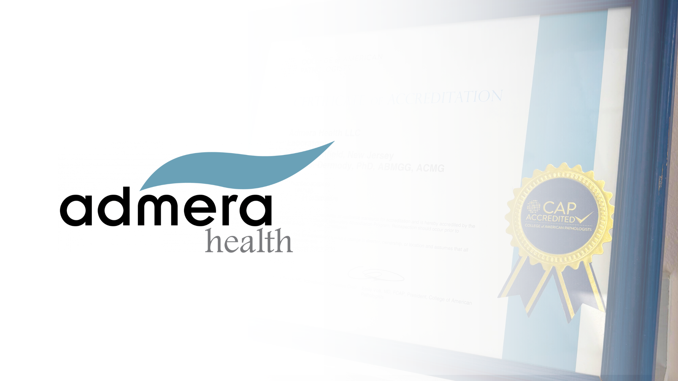 Admera Health Re-Accredited by College of American Pathologists, Reinforcing Leadership in Biopharma and Next-Generation Sequencing Solutions