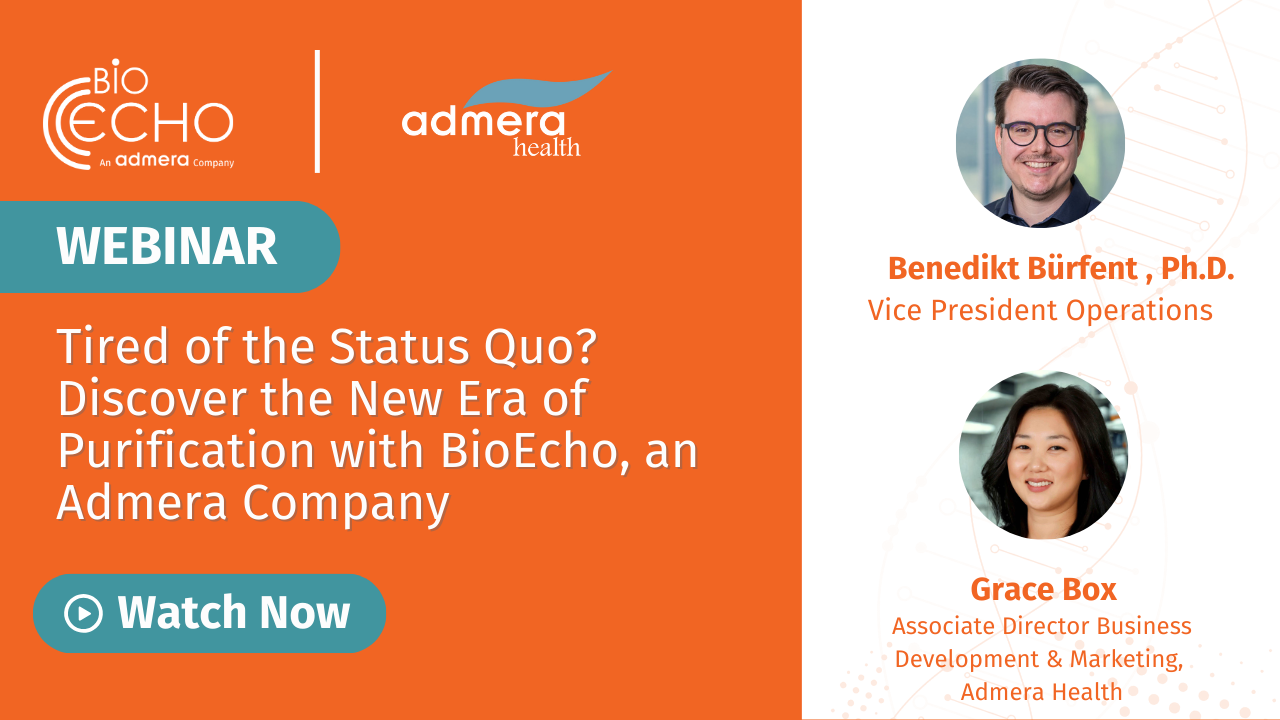 Tired of the Status Quo? Discover the New Era of Purification with BioEcho, an Admera Company