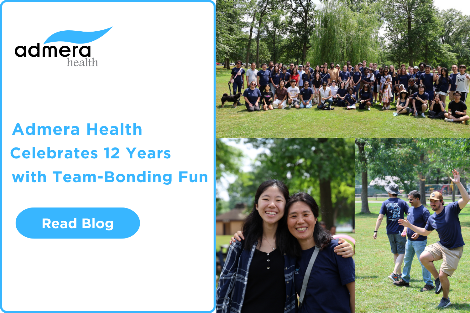 Admera Health Celebrates 12 Years with Team-Bonding Fun  