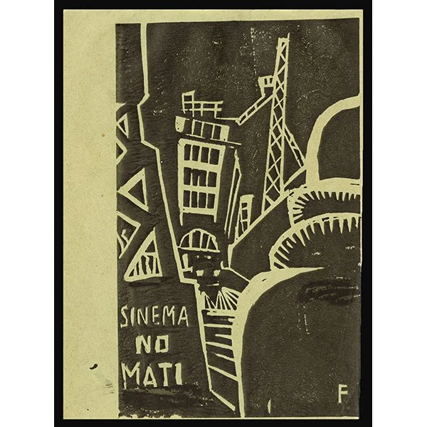 <b>CITY OF CINEMAS</b> / <em>Yoshio Fujimaki<br>1932<br><br><b>SOLD</b></em>