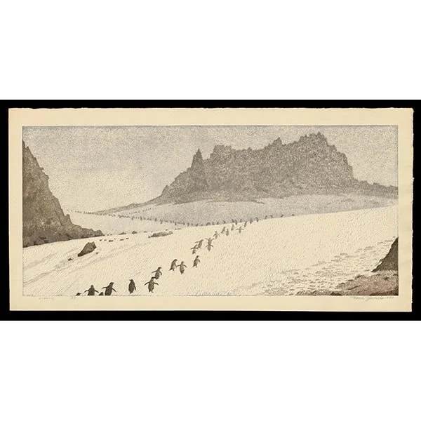 <b>SNOWING</b> / <em>Toshi Yoshida<br>1977<br><br>$2,500</em>