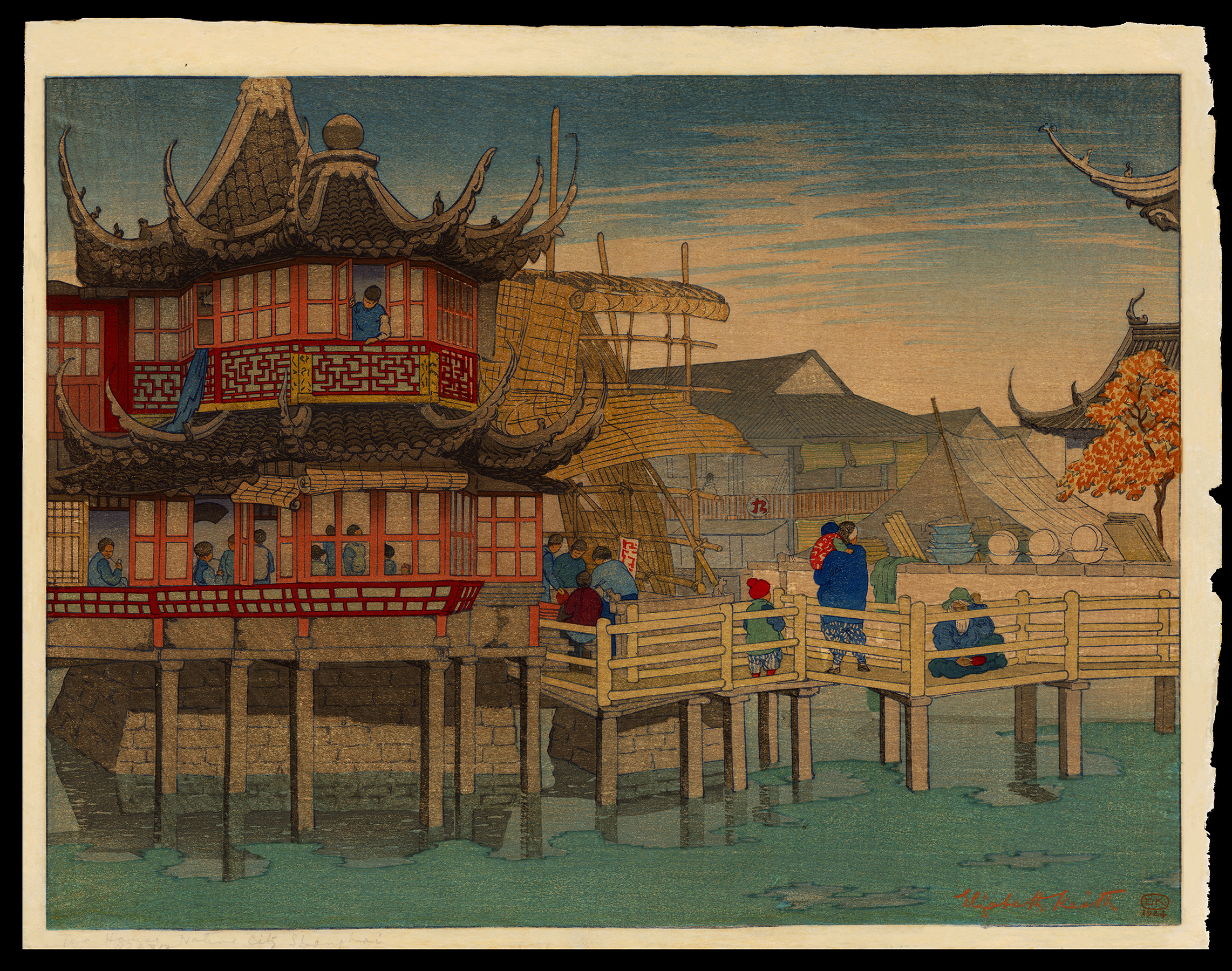 Western-Artists_Keith_Elizabeth_Tea_House_Native_City_Shanghai.png
