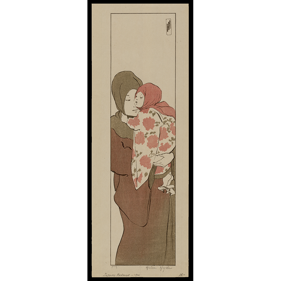 <b>JAPANESE MADONNA</b> / <em>Helen Hyde<br>1900<br><br>$1,200</em>