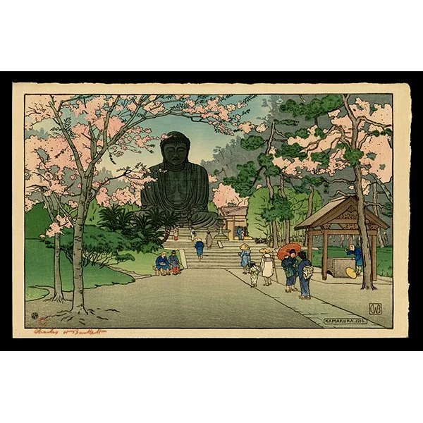 <b>KAMAKURA</b><br><em>Charles Bartlett<br>1916<br><br><b>SOLD</b></em>