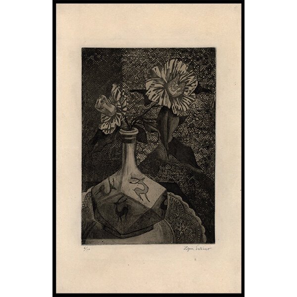 <b>STILL LIFE ETCHING </b> / <em>Junichiro Sekino<br>c. 1951<br><br>$3,500</em>