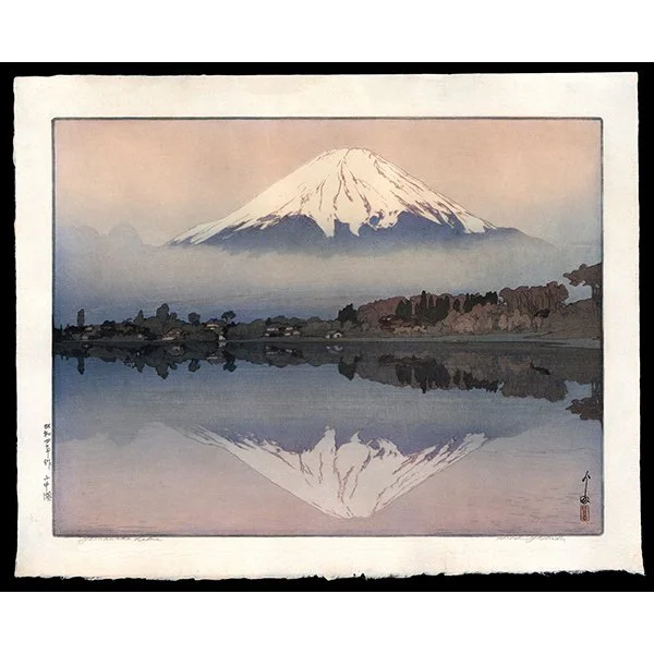 <b>YAMANAKA LAKE</b> / <em>Hiroshi Yoshida<br>1929<br><br><b>SOLD</b></em>