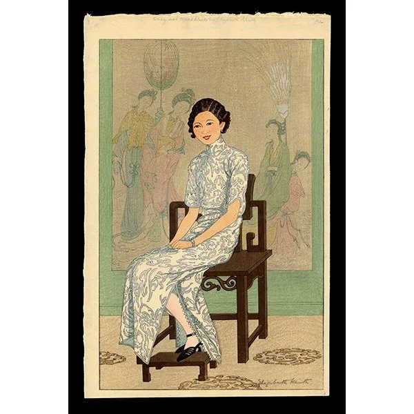 <b>CHINESE LADY</b><br><em>Elizabeth Keith<br>1934<br><br><B>SOLD</B></em>