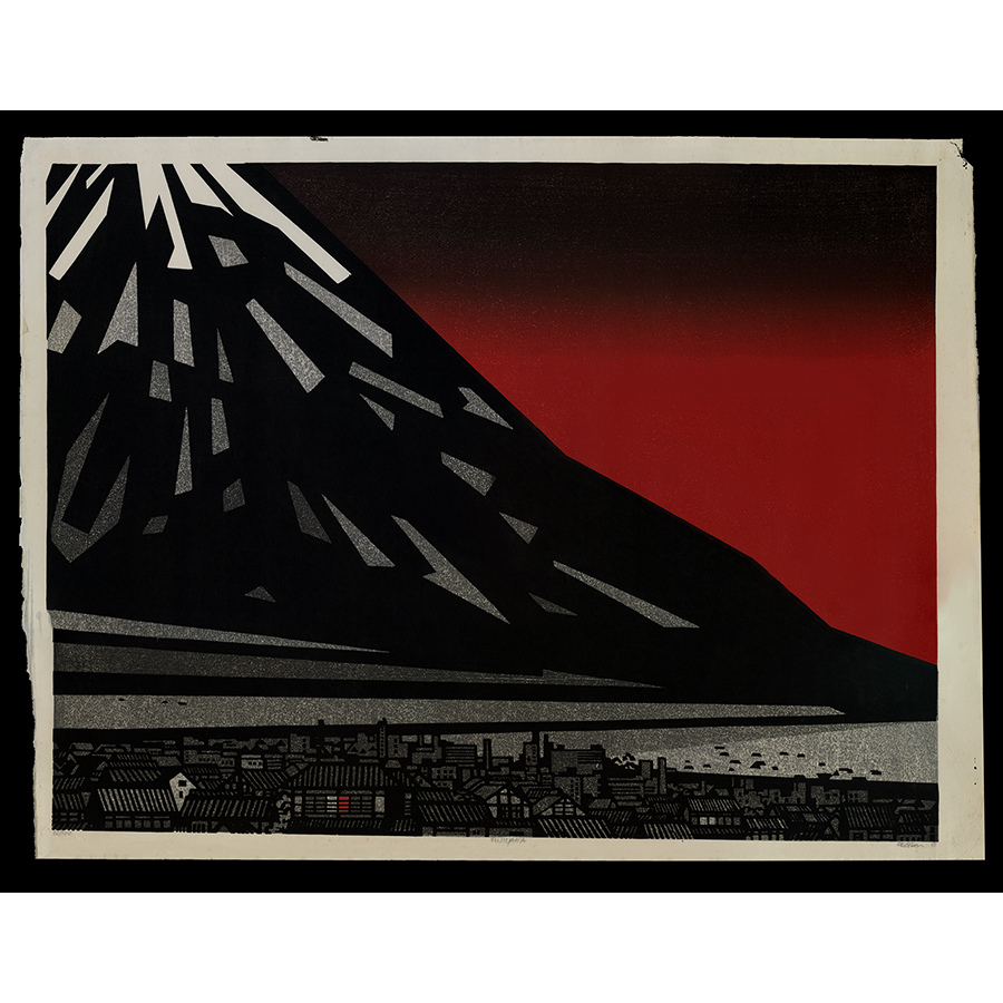 <b>FUJIYAMA</b> / <em>Clifton Karhu<br>1988<br><br><b>SOLD</b></em>
