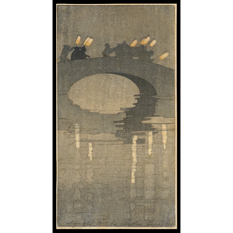 <b>LANTERNS</b> / <em>Bertha Lum<br>1906<br><br><b>SOLD</b></em>
