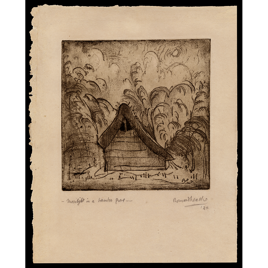 <b>MOONLIGHT IN A BAMBOO GROVE</b> / <em>Bernard Leach<br>1924<br><br><b>SOLD</b></em>