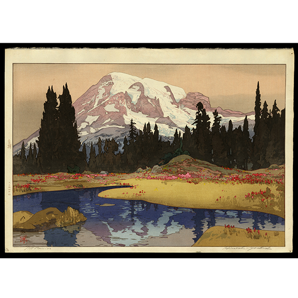 <b>MT RAINIER</b> / <em>Hiroshi Yoshida<br>1925<br><br><b>SOLD</b></em>