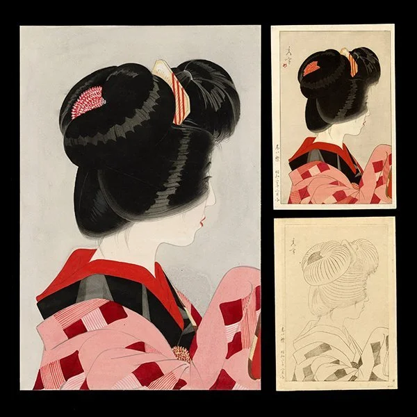 <b>RED COLLAR</b><br><em>Yamakawa Shuho<br>1930<br><br><b>SOLD</b></em>