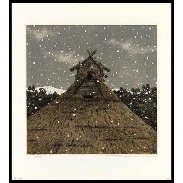 <b>SNOW IS COMING NO. 1</b> / <em>Ryohei Tanaka<br>1973<br><br><b>SOLD</b></em>