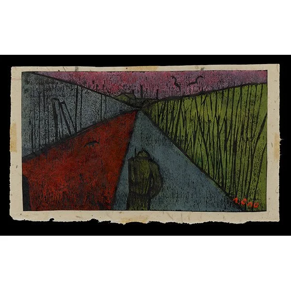 <b>THE ROAD</b><br><em>Tadashige Ono<br>1956<br><br>$1,200</em>