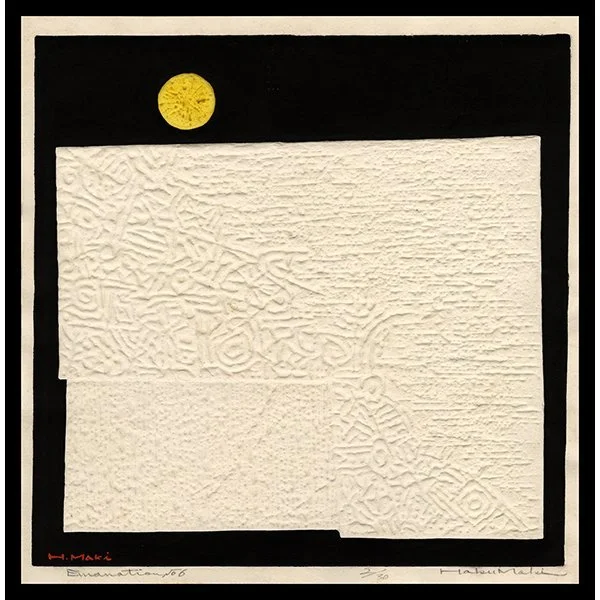<b>EMANATION NO. 6</b> / <em>Haku Maki<br>c. 1950s<br><br><B>SOLD</B></em>