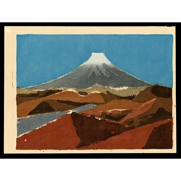 <b>MT. FUJI IN AUTUMN</b> / <em>Umetaro Azechi<br>1951<br><br>$2,800</em>
