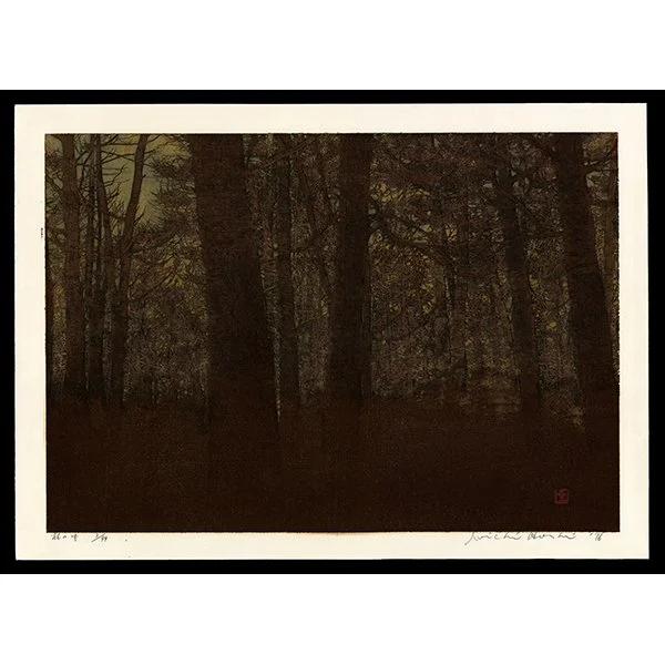 <b>IN THE FOREST (Gold)</b> / <em>Joichi Hoshi<br>1976<br><br>$3,500</em>