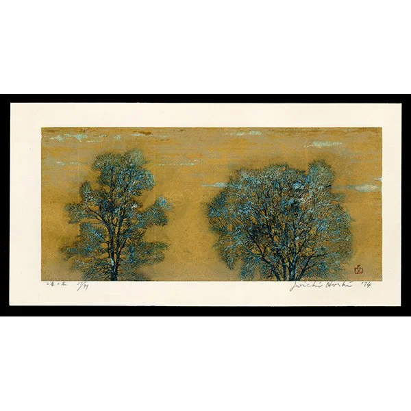 <b>TWO TREES</b> / <em>Joichi Hoshi<br>1974<br><br>$2,500</em>