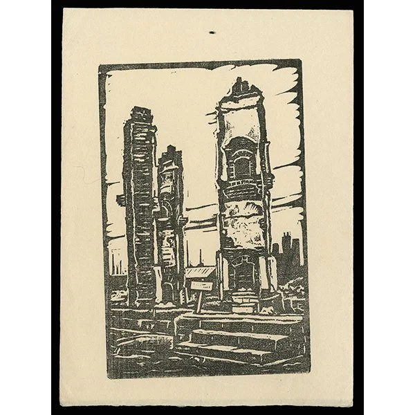 <b>REMAINING STRUCTURES</b> / <em>Tomoo Inagaki<br>1923<br><br><b>SOLD</b></em>