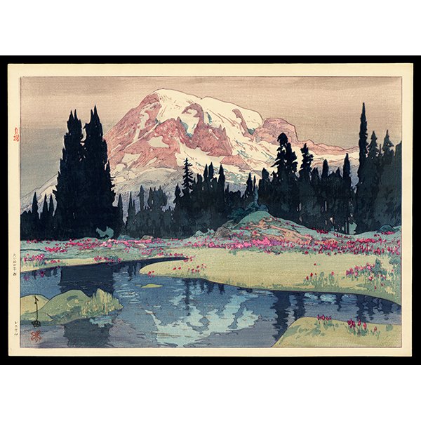 <b>MT. RAINIER</b> / <em>Hiroshi Yoshida<br>1925<br><br><B>SOLD</B></em>