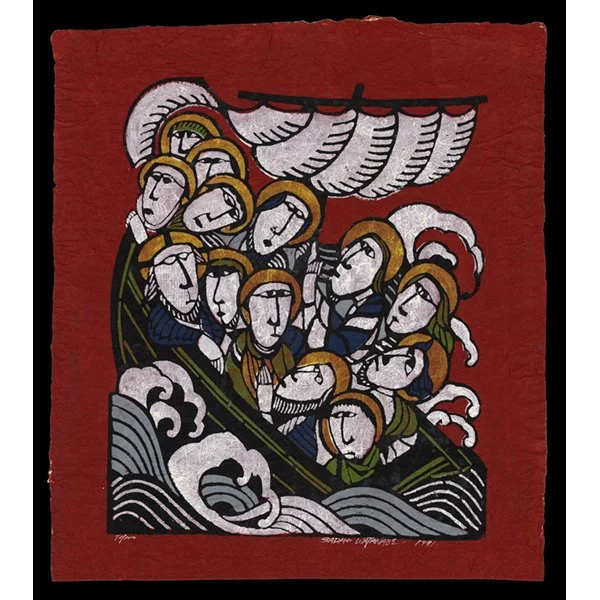 <b>BOAT IN THE STORM</b> / <em>Sadao Watanabe<br>1981<br><br>$2,500</em>