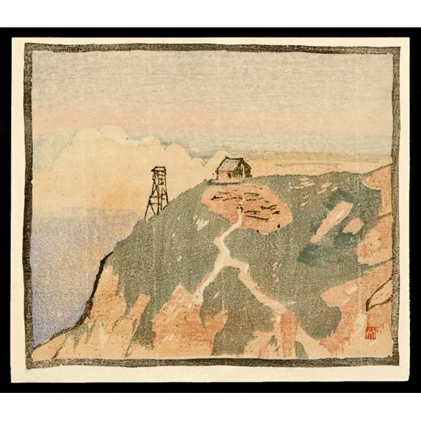 <b>OBSERVATION TOWER</b> / <em>Kunzo Minami<br>c. 1911<br><br>$950</em>