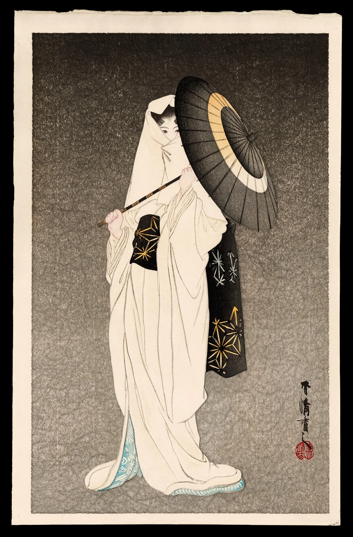 Heron Maiden | Kokyo Taniguchi — COLLECTING JAPANESE PRINTS 