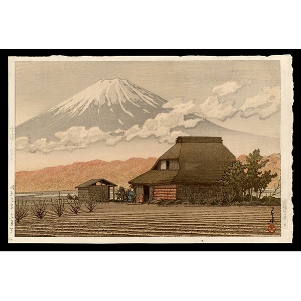 <b>MT. FUJI, NARUSAWA</b> / <em>Kawase Hasui<br>1936<br><br><B>SOLD</B></em>