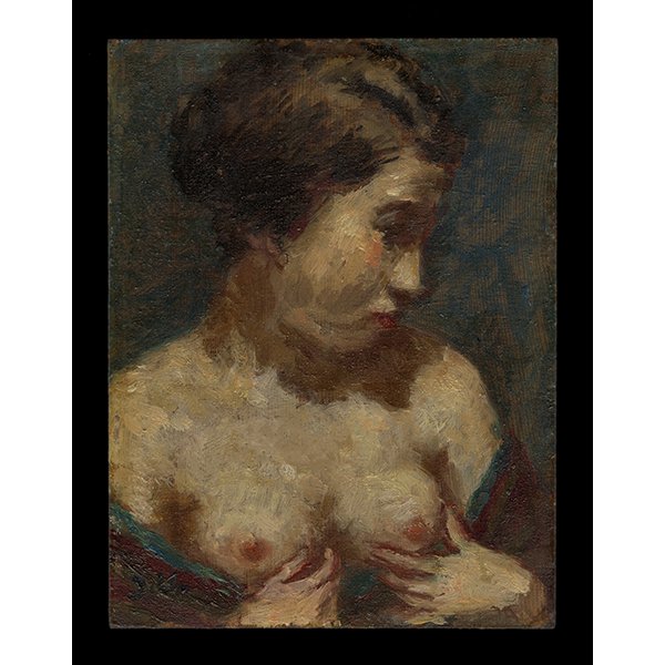 <b>PORTRAIT OF A WOMAN</b> / <em>Iwao Uchida<br>c.1935<br><br>$3,000</em>