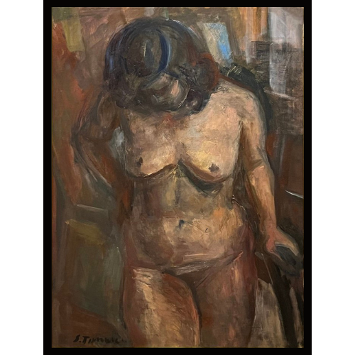 <b>NUDE</b> / <em>Saichiro Tanaka<br>c. 1930s<br><br>$25,000</em>