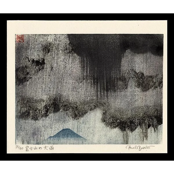 <b>DOWNPOUR OVER MT. FUJI</b> / <em>Paul Binnie<br>2001<br><br>$900</em>