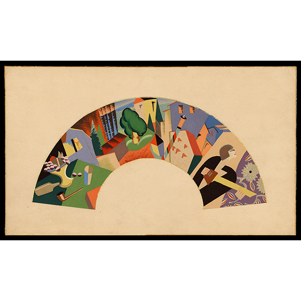 <b>FAN</b> / <em>Unidentified Japanese Artist<br>c. 1925<br><br>$1,000</em>