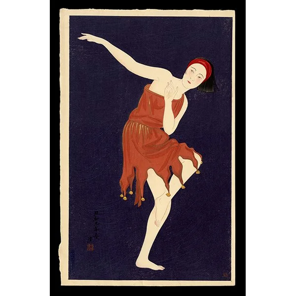 <b>WESTERN STYLE DANCING</b> / <em>Kobayakawa Kiyoshi<br>1934<br><br>Price upon Request</em>