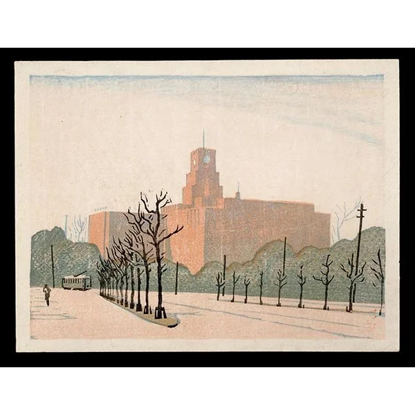 <b>HIBIYA PUBLIC HALL</b> / <em>Tomoo Inagaki<br>1930<br><br><b>SOLD</b></em>