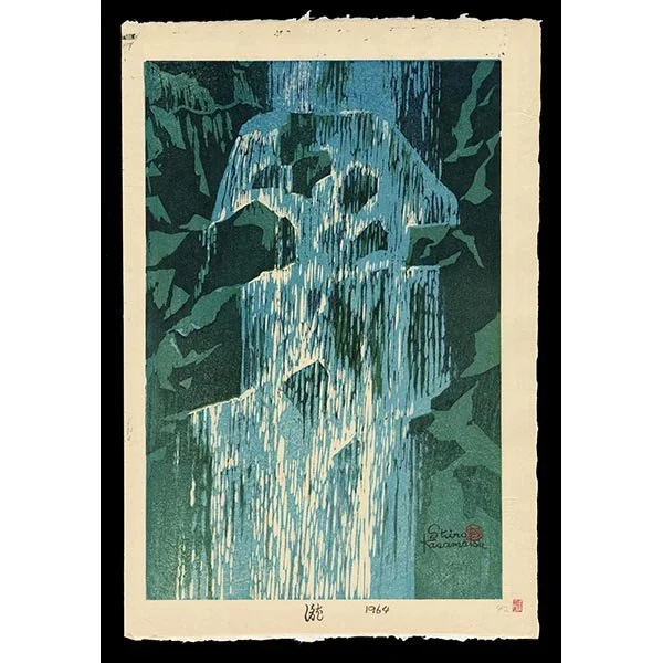 <b>WATERFALL</b> / <em>Kasamatsu Shiro<br>1964<br><br>$1,500</em>