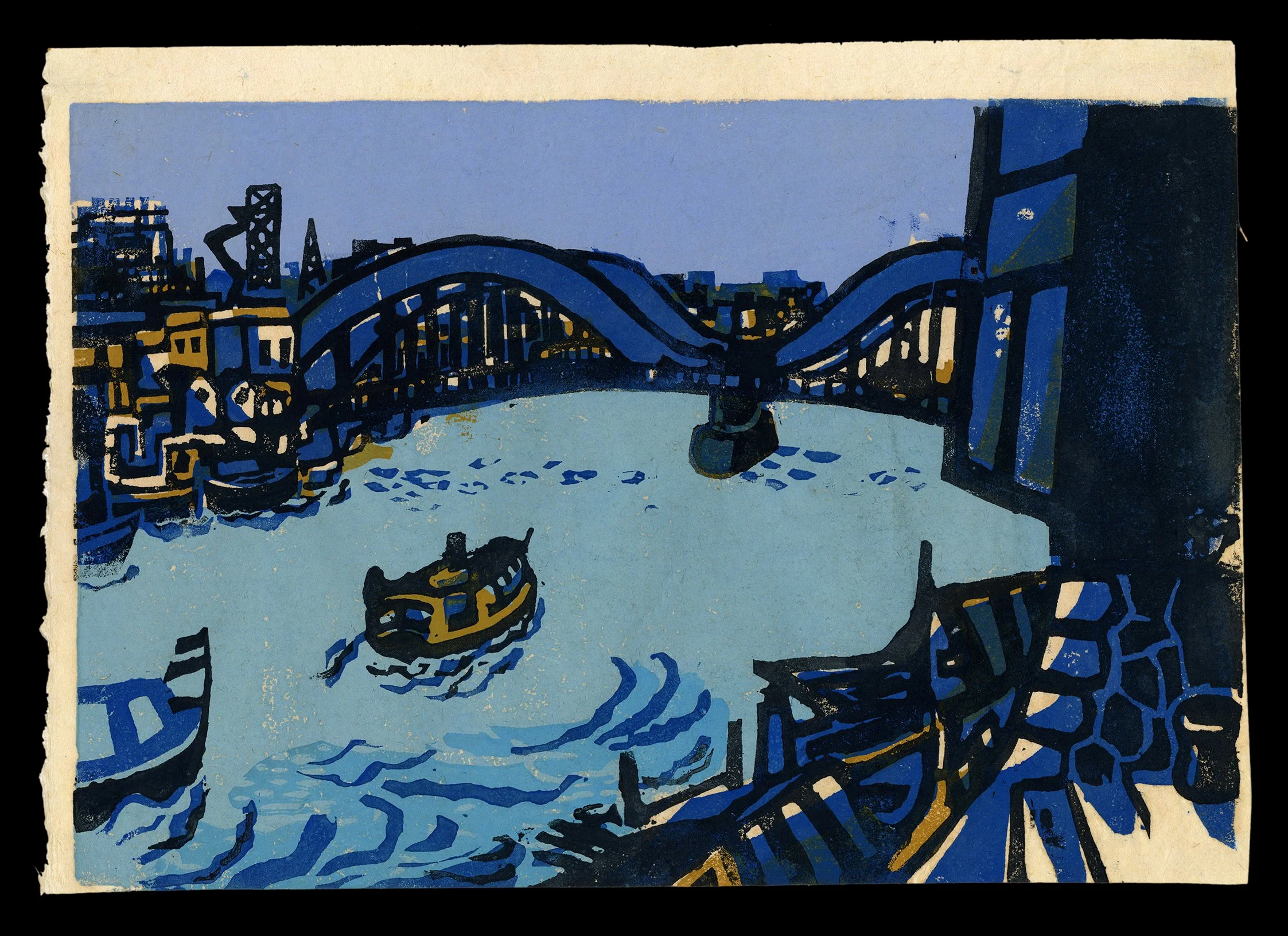 Sosaku_Hanga_Masahiro_Shimizu_Ferry_Port.jpg
